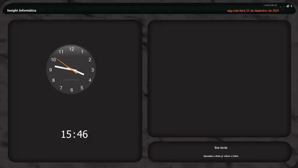 Relógio Virtual iZeus